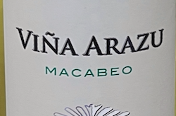 Vino Viña Arazu Macabeo